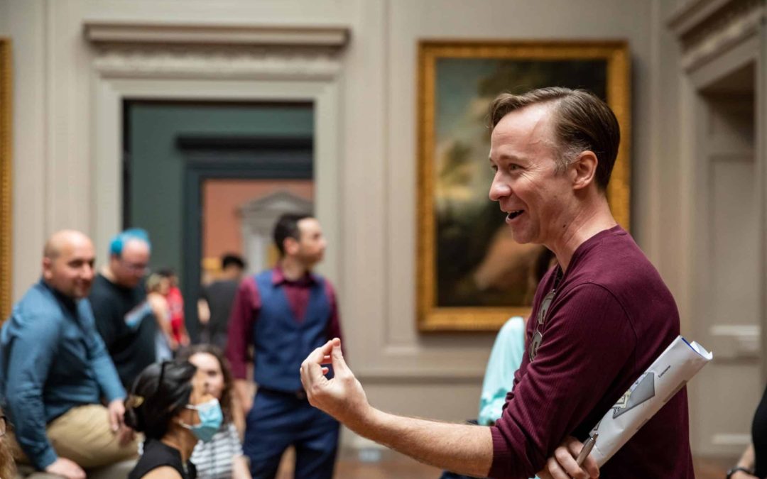 Join Luc Travers for an Art Tour after LevelUp!